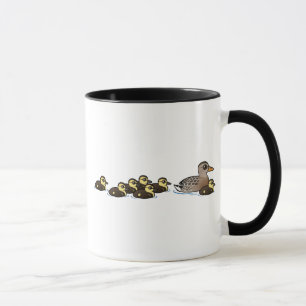 Mug Mallard et sept canetons