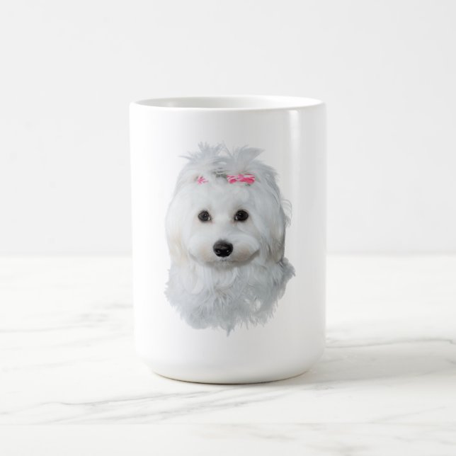 Mug Maltais de l'élégance Fluffy Beauty (Centre)