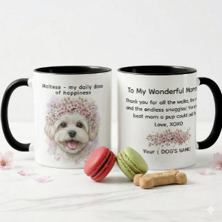 Mug Maltais ma dose quotidienne de bonheur