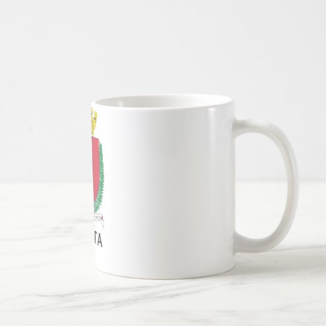 Mug MALTE - emblème/manteau des bras/symbole/drapeau (Droite)