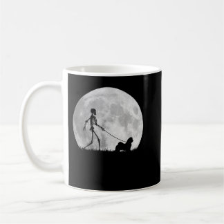 Mug Maltese Halloween Skeleton Funny Dog Youth Kid Gir
