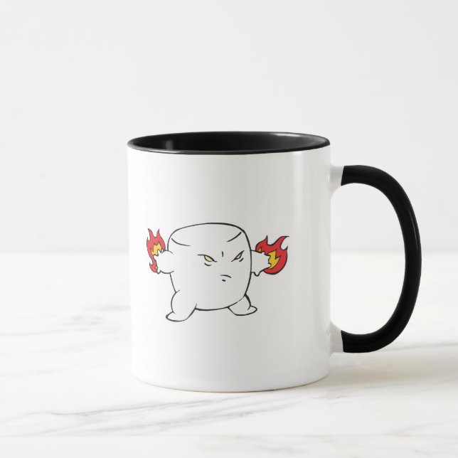 Mug malvais marshmallow rôti drôle (Droite)