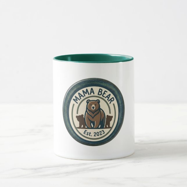 Mug Mama Bear – Cadeau Fête des Mères (Centre)