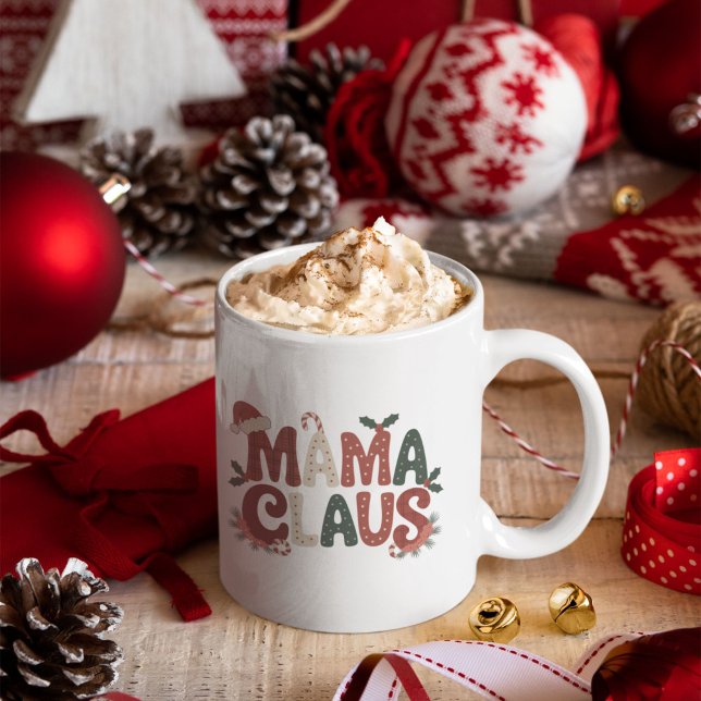 Mug Mama Claus Christmas (Créateur téléchargé)