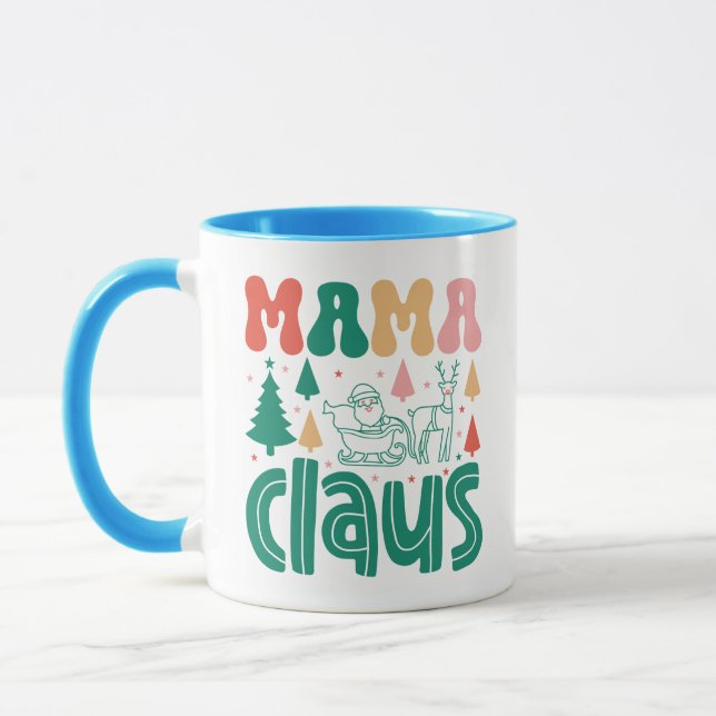 Mug Mama Claus Christmas Design-60097 (Gauche)