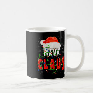 Mug Mama Claus Noël Pyjama Famille Correspondant Noël