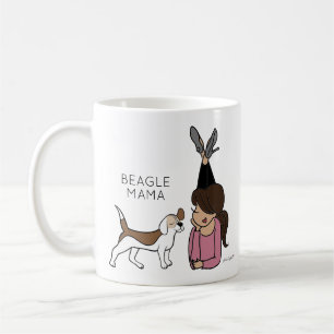 Mug Mama Coffee Mug, Beagle personnalisé