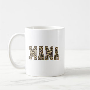 Mug MAMA Imprimé Animal Lettres Arquées