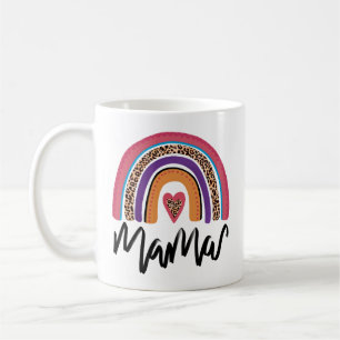 Mug Mama Leopard Rainbow
