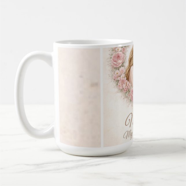 Mug Mama — My First Home | Mother & Daughter Floral Tr (Gauche)