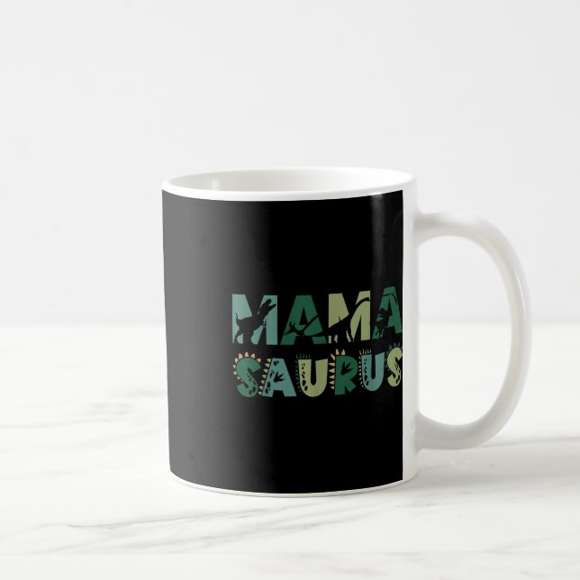 Mug Mama Saurus Matching Famille Anniversaire Dinosaur (Droite)