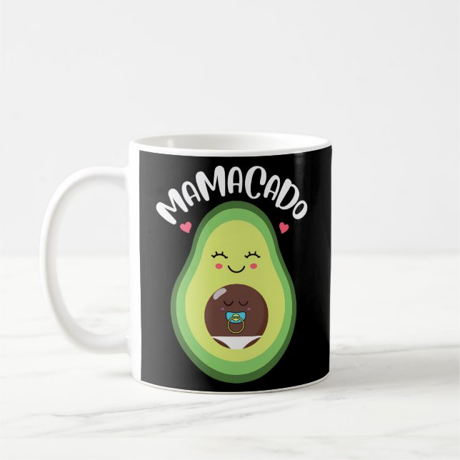 Mug Mamacado Grossesse Avocado Faire-part (Gauche)