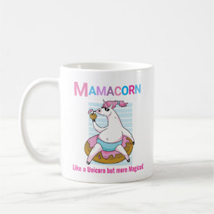 Mug Mamacorn comme une licorne mais plus magique ! Pla