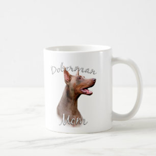 Mug Maman 2 de Pinscher de dobermann (Isabella)