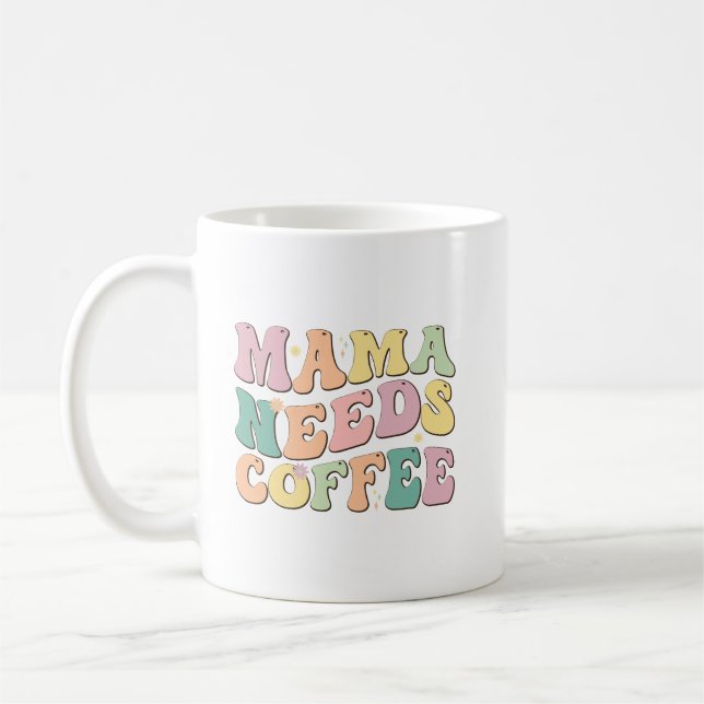 Mug Maman a Besoin de Café (Gauche)