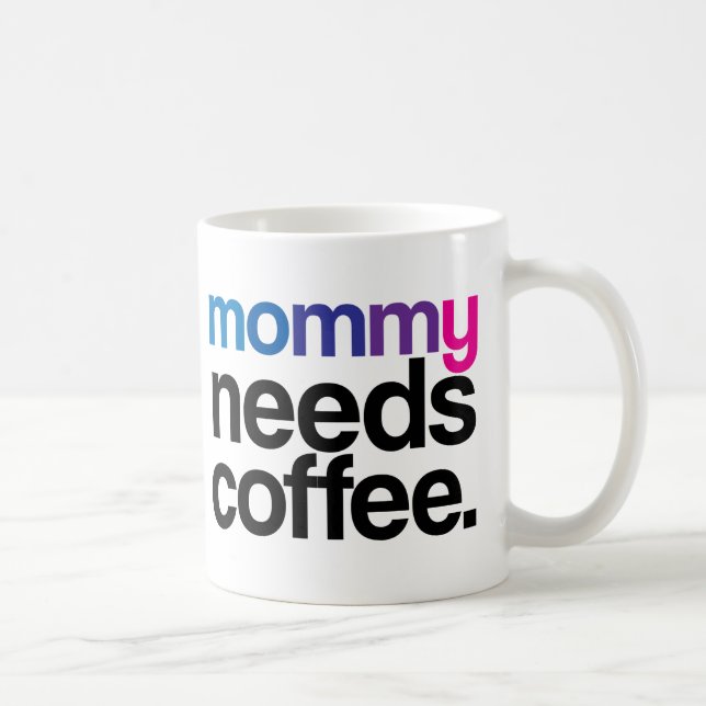 Mug Maman a besoin de café (Droite)