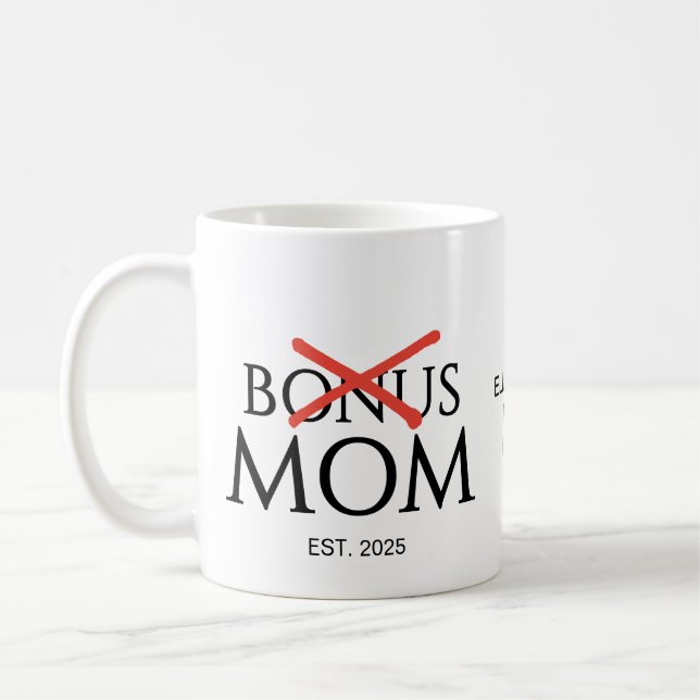 Mug MAMAN a créé BONUS MAMAN (Gauche)