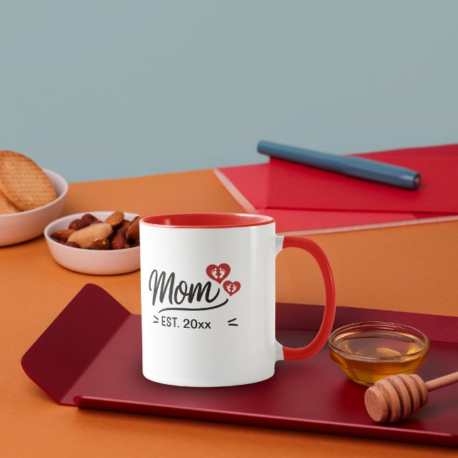 Mug Maman a établi la fête des mères (Mom Established Mothers Day Mug)