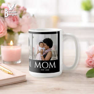 Mug Maman a établi la photo classique des casquettes n