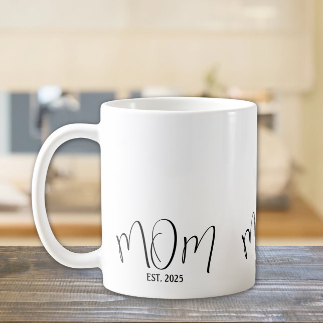 Mug Maman a établi nouveau cadeau maman (Créateur téléchargé)