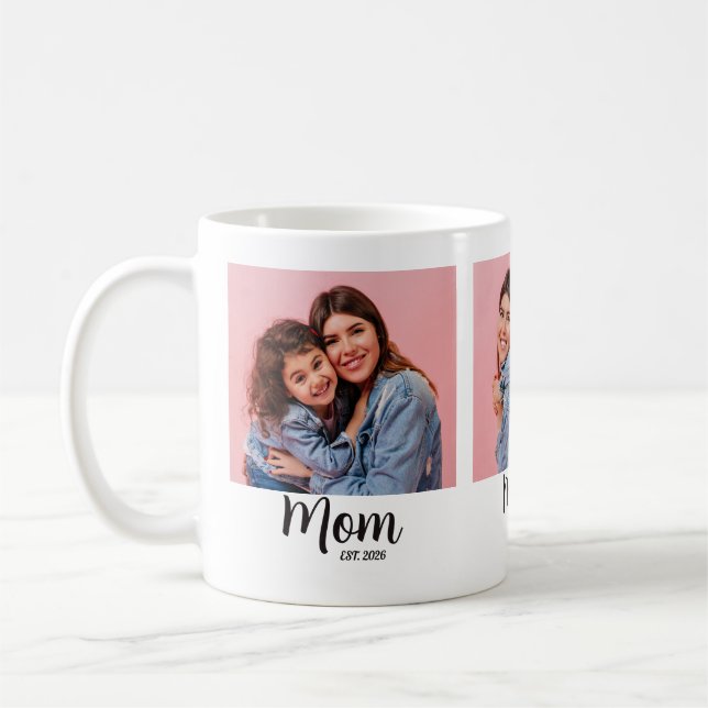 Mug Maman a établi Script Noir 3 Photo (Gauche)