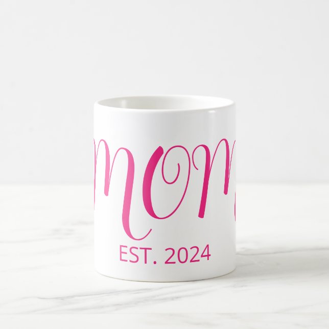 Mug Maman a établi un grand script Nouveau cadeau pour (Centre)