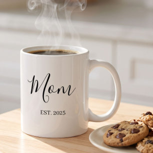 Mug Maman a établi un nouveau cadeau de maman minimali