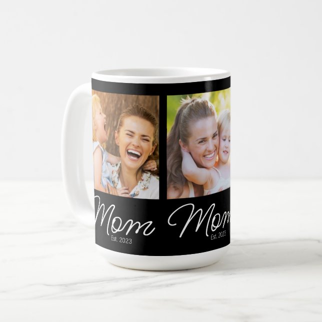 Mug Maman a établi un scénario noir 3 photo (Devant gauche)