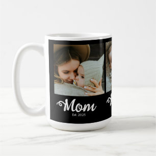 Mug Maman a établi un script gras moderne noir 3 Photo