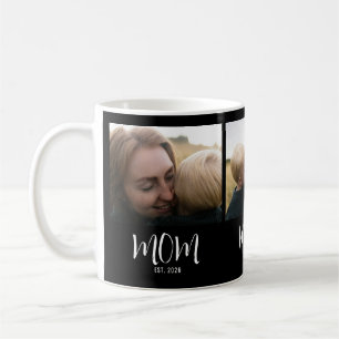Mug Maman a établi un script moderne noir 3 Photo