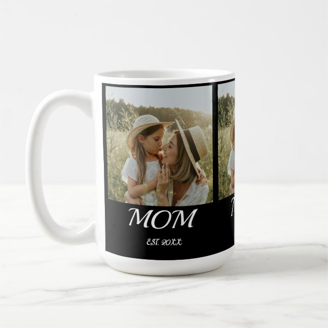 Mug Maman a établi un script noir 3 Photo (Gauche)