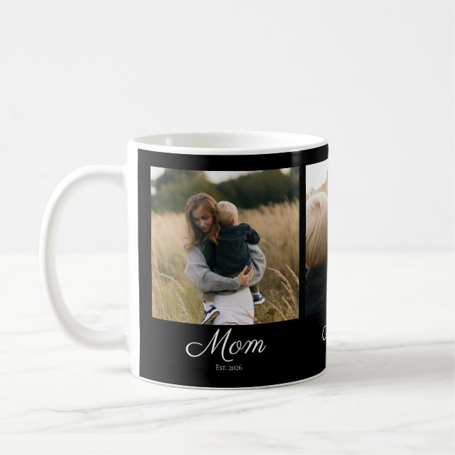 Mug Maman a établi un script noir 3 Photo (Gauche)