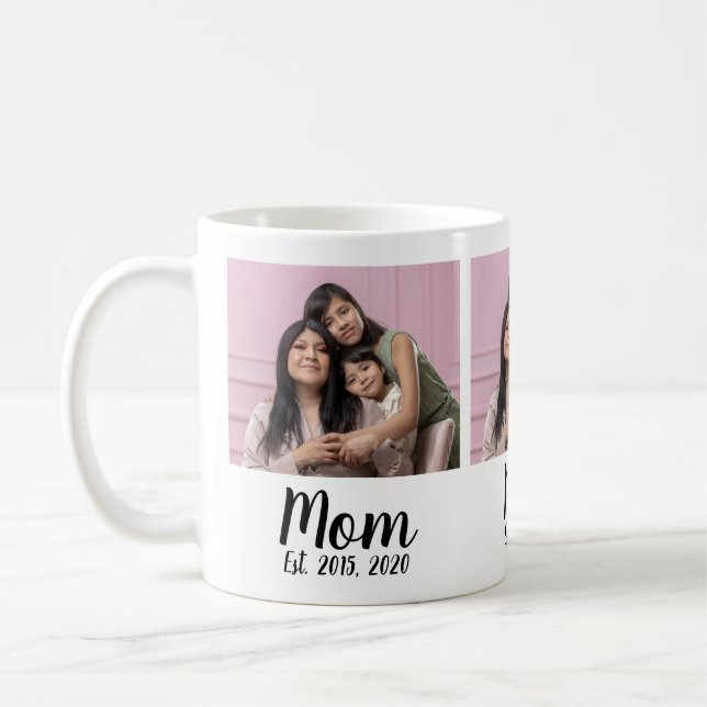 Mug Maman a établi un script noir 3 Photo (Gauche)