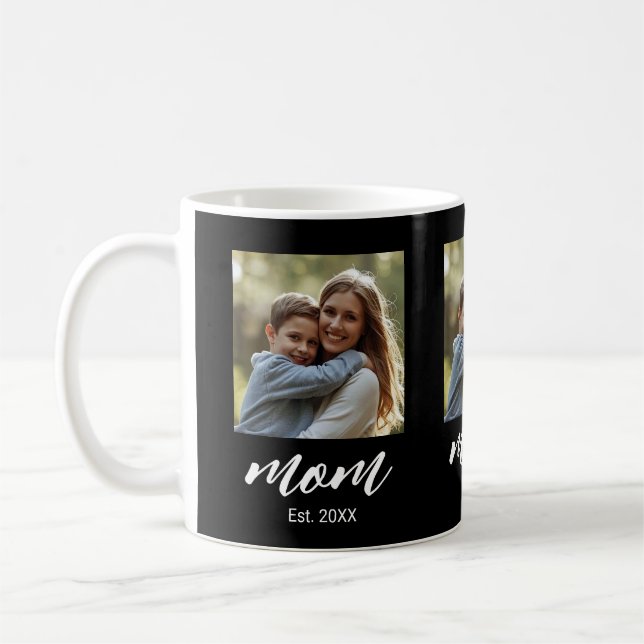 Mug Maman a établi un script noir 3 Photo (Gauche)