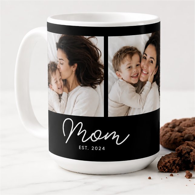 Mug Maman a établi un script noir 3 Photo (Créateur téléchargé)