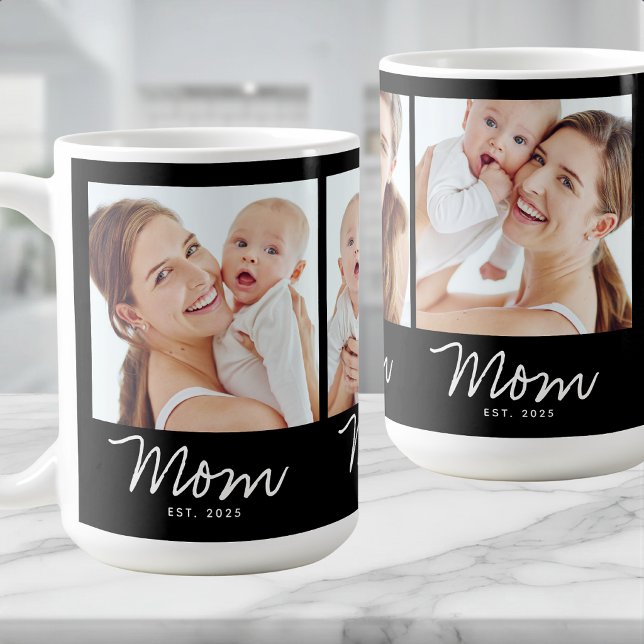 Mug Maman a établi un script noir 3 Photo (Créateur téléchargé)