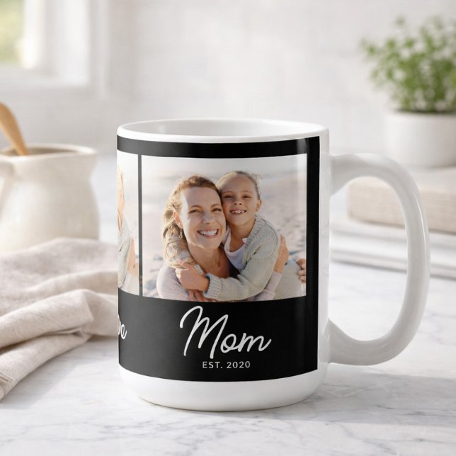 Mug Maman a établi un script noir 3 Photo (Créateur téléchargé)