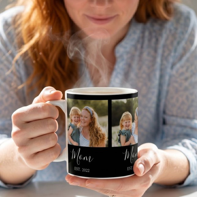 Mug Maman a établi un script noir 3 Photo (Créateur téléchargé)