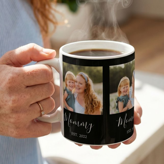 Mug Maman a établi un script noir 3 Photo (Créateur téléchargé)