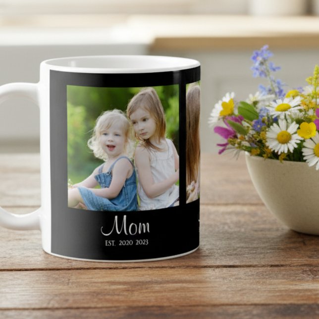 Mug Maman a établi un script noir 3 Photo (Créateur téléchargé)