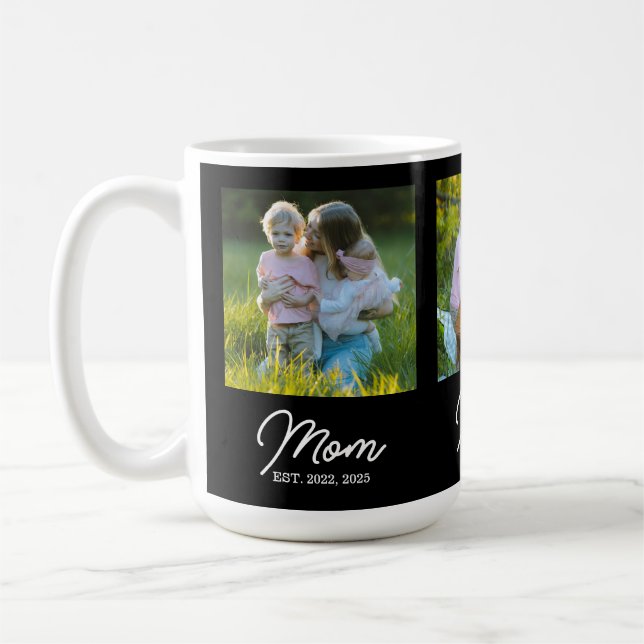 Mug Maman a établi un script noir 3 Photo (Gauche)