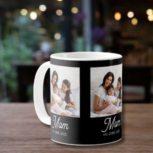 Mug Maman a établi un script photo noir