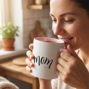 Mug Maman a Établi une Élégante Couture Personnalisée 