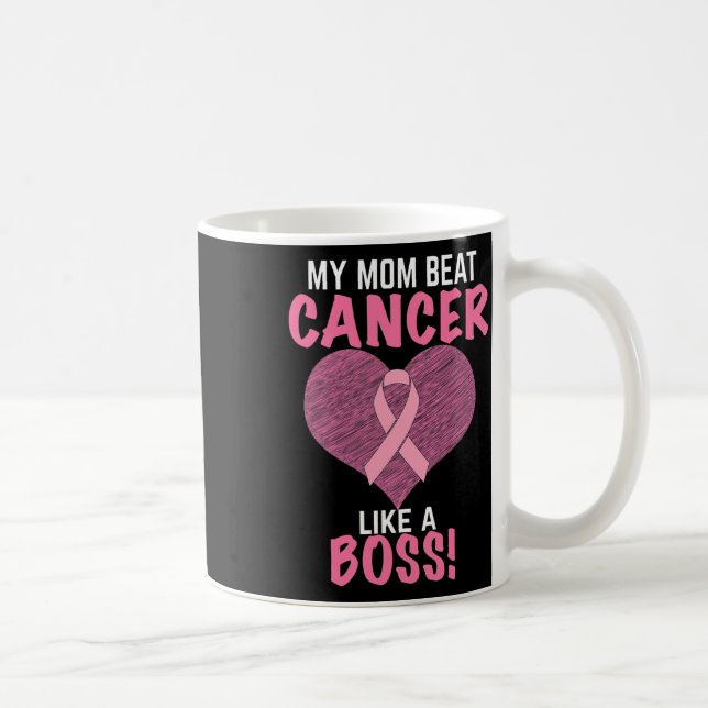 Mug Maman a vaincu le cancer du sein - Sensibilisation (Droite)