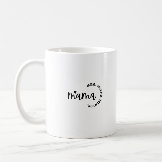 Mug Maman, Ami Mentor T-Shirt de base des enfants (Gauche)