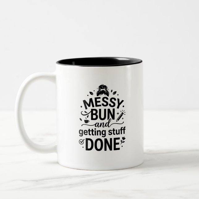 Mug Maman Amusant Citation 2 Tons (Gauche)