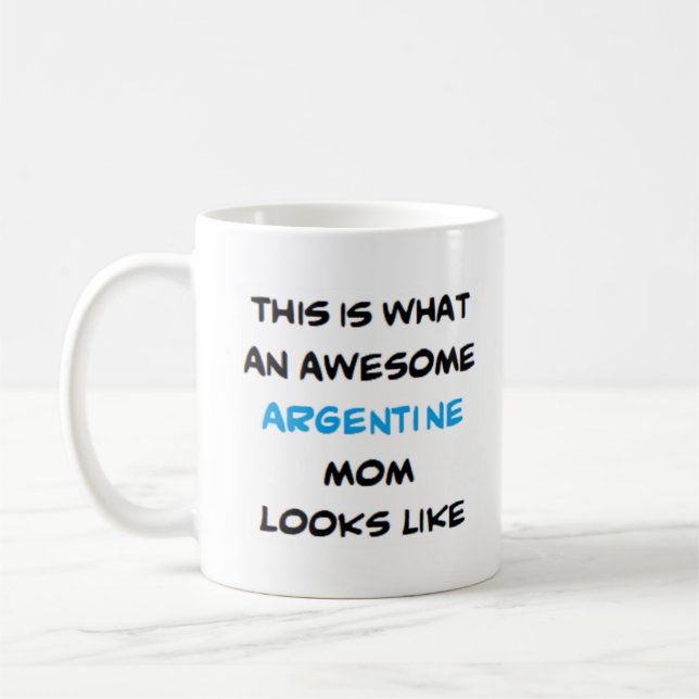 Mug maman argentine, géniale (Gauche)