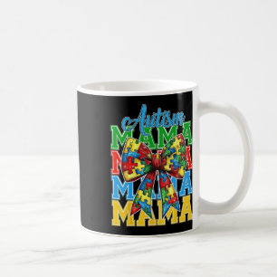 Mug Maman autiste neuro diversifiée coquette noeud mam