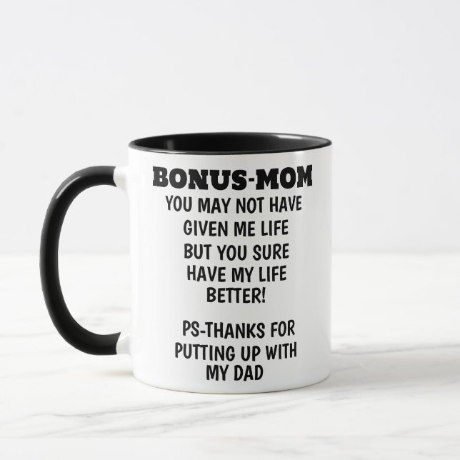 Mug maman bonification vous ne m'avez peut-être pas do (Gauche)