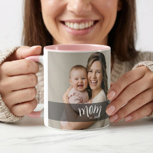 Mug Maman Cadeau Photo pour Nouvelle Mère